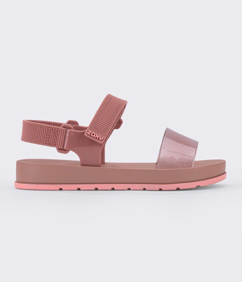 Sandalias zaxy way infantil nude