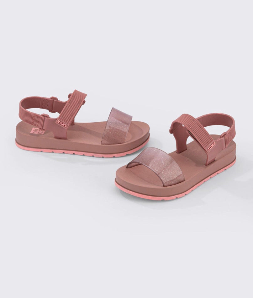 Sandalias zaxy way infantil nude