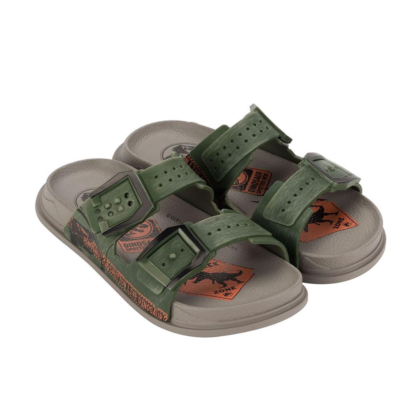 Jurassic Zone Sandals Gris/Verde
